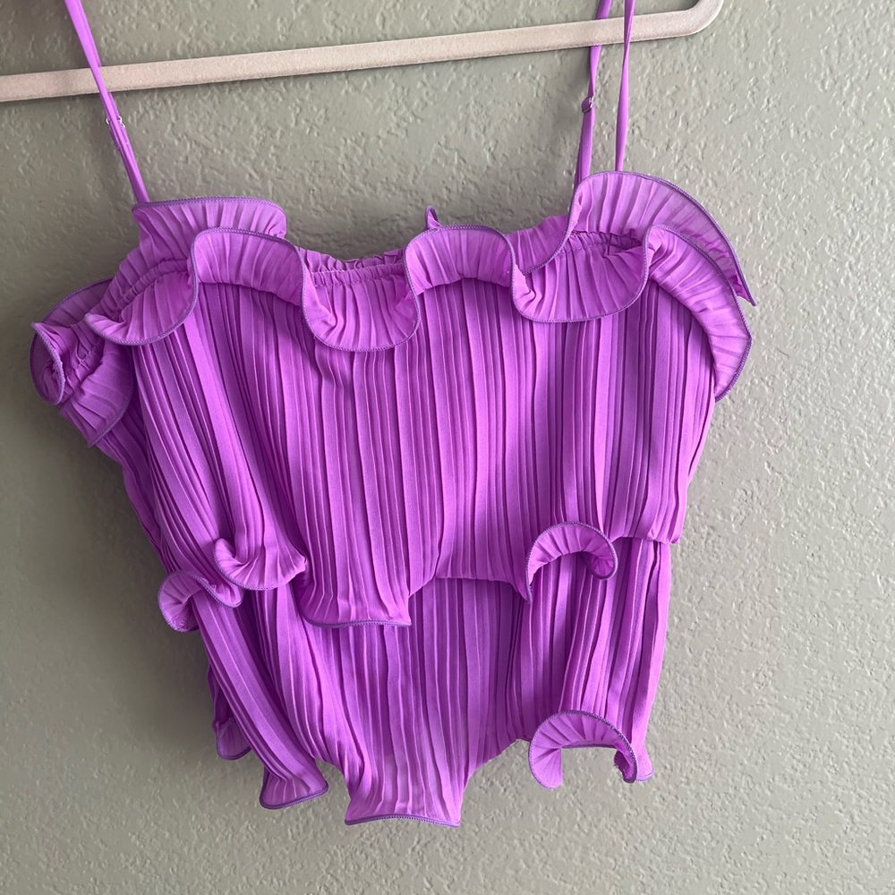 Lush Ruffled Top